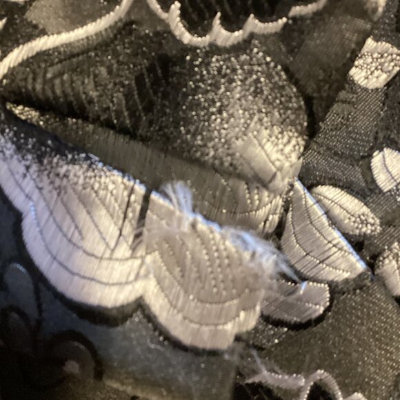 NWT JS Collections Women's Cropped Jacket Blazer Black Sliver Fully Lined - Picture 10 of 10